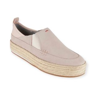 ED Ellen DeGeneres Platform Espadrilles Garance Pink Champagne Size 7.5 Barbie
